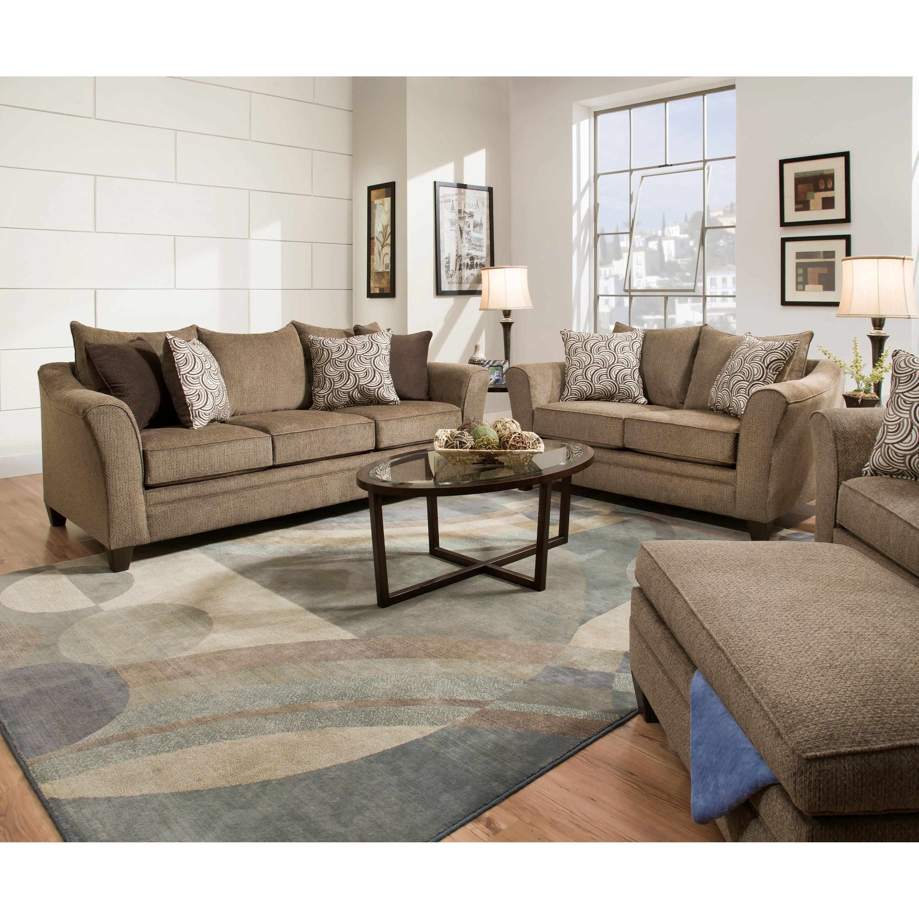 United Furniture Industries 6485 6485LivingRoomGroup4 Living Room Group